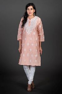 Cotton Embroidered Kurti