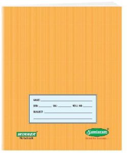 Sundaram Winner Brown Note Book (Big Square) - 76 Pages