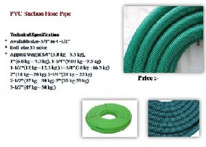 PVC Suction Hose Pipe