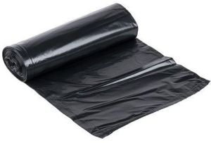 black garbage bag