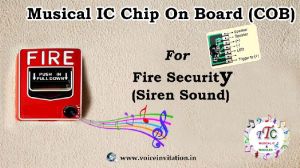 Customise Fire Security Siren Sound Modules Cob IC