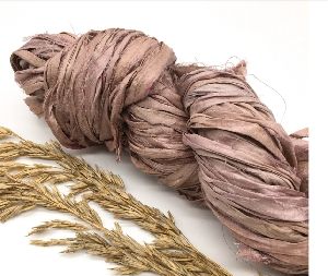 Copper Sari Silk Ribbon