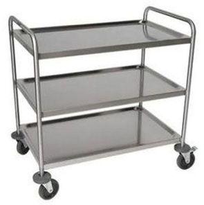 SKYRA NURSING TROLLEY THREE SHELVES