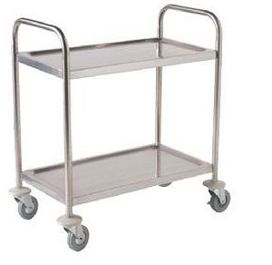 SKYRA NURSING TROLLEY TWO SHELVES