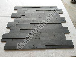 Indian Black Slate Ledger Stone Panels