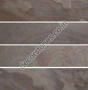 Multi Pink Flexible Indian Slate Stone Veneer