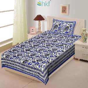 Blue Single Bedsheet