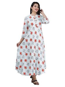 Casual Wear Rayon Kurtis