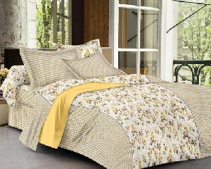 Floral Printed Bedsheet