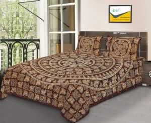 Mandala Printed Bedsheet