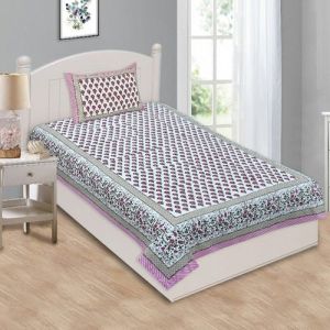 Printed Single Bedsheet