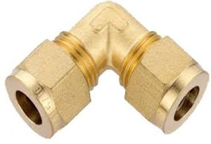 Brass Compression Elbow