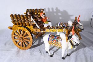 Wooden Bullock Cart