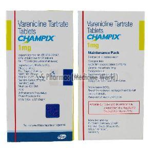 Champix 1 mg tablet