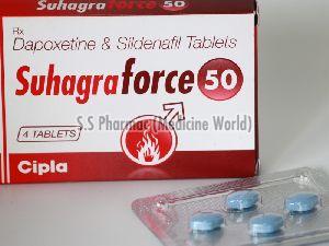 Suhagra Force - 50 mg Tab