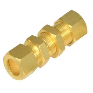 Brass Hydraulic Bulkhead Union