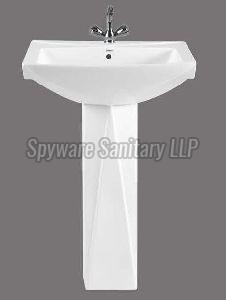 Diamond Full Pedestal Wash Basin