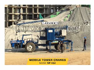 SP-453 Tractor Mounted Mobile Tower Crane