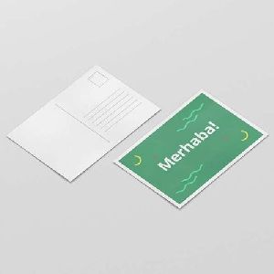 Designer Paper Postcard