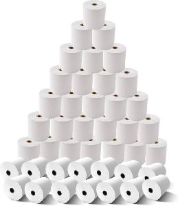 White POS Thermal Paper Roll