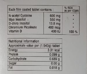 Metalia DCI Tablets
