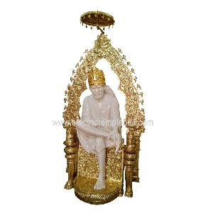 Brass Sri Sai Baba Idol