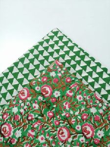 Sanganeri Block Print fabric
