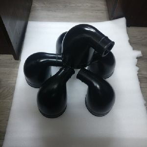 Rubber elbow