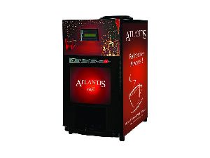 Atlantis Cafe Plus Three Option Tea Coffee Soup Vending Machine with Pump