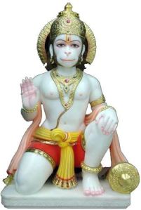 Marble Hanuman Statue