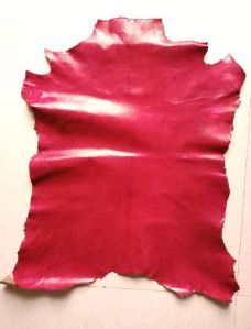 Red Bonded Leather