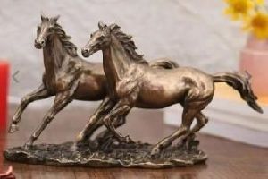 Copper Galloping Horse Statue