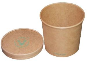 Eco Friendly 500ml Kraft Paper Food Container - VARSYA