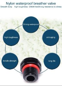 solar energy air permeable waterproof ip 68 air vent valve