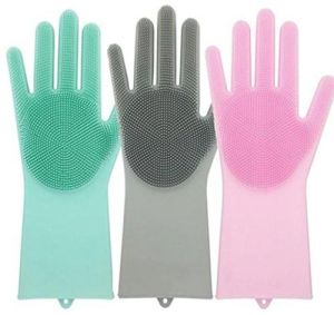 Silicone Dishwashing Hand Gloves