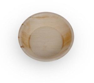 Round Areca Leaf Bowl