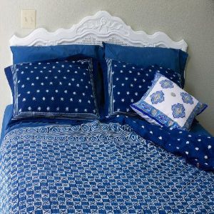 Home Furnishing Hand block Printed Cotton Jaipur Printed Bedspread Bed Sheet set Home Decor