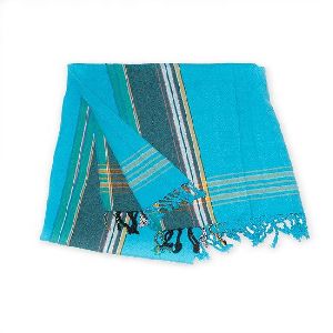 Hammam Cotton Fouta African Kikoy Striped Towel With Terry