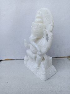 White Marble Fine Ganesh Ji Statue