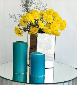 Rectangular Glass Flower Vase