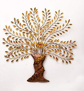 Iron Golden Folding Tree