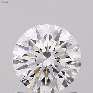 2.06 Round F SI1 CVD TPYE 2A Lab Grown Polish Diamond