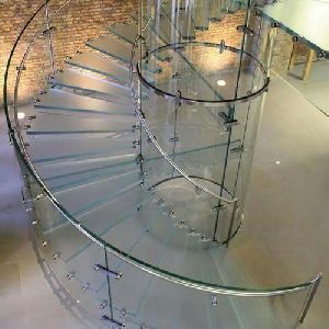 Curved Glass Railing