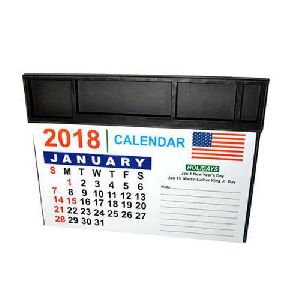 Leatherette Calendar