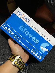 latex examination non sterile powder free gloves