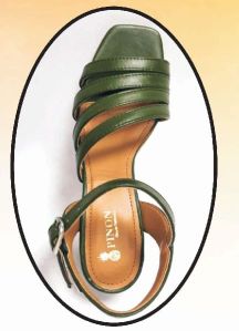 Women Green Cactus Sandals