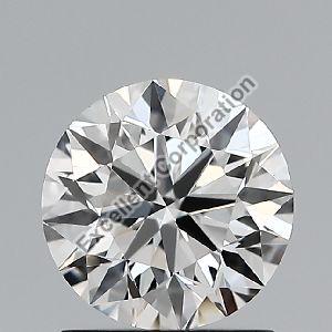 CVD Round Shape 1.01ct Diamond F VVS2 IGI Certified Lab Grown