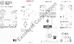 Marquise Shape CVD 1.40ct Diamond H VVS2 IGI Certified Lab Grown