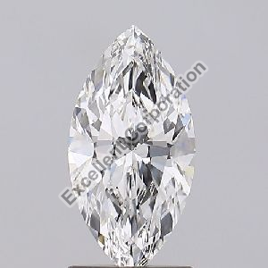 Marquise Shape CVD1.32ct Diamond E VS1 IGI Certified Lab Grown
