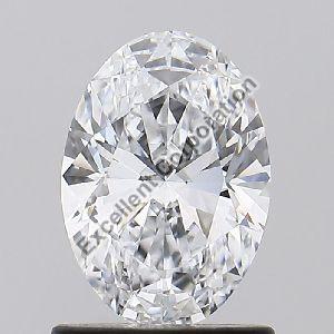 Oval Shape 1.01ct Diamond E VVS2 IGI Certified Lab Grown HPHT